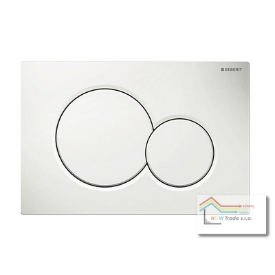 Geberit tlačítko SIGMA 01 biele
